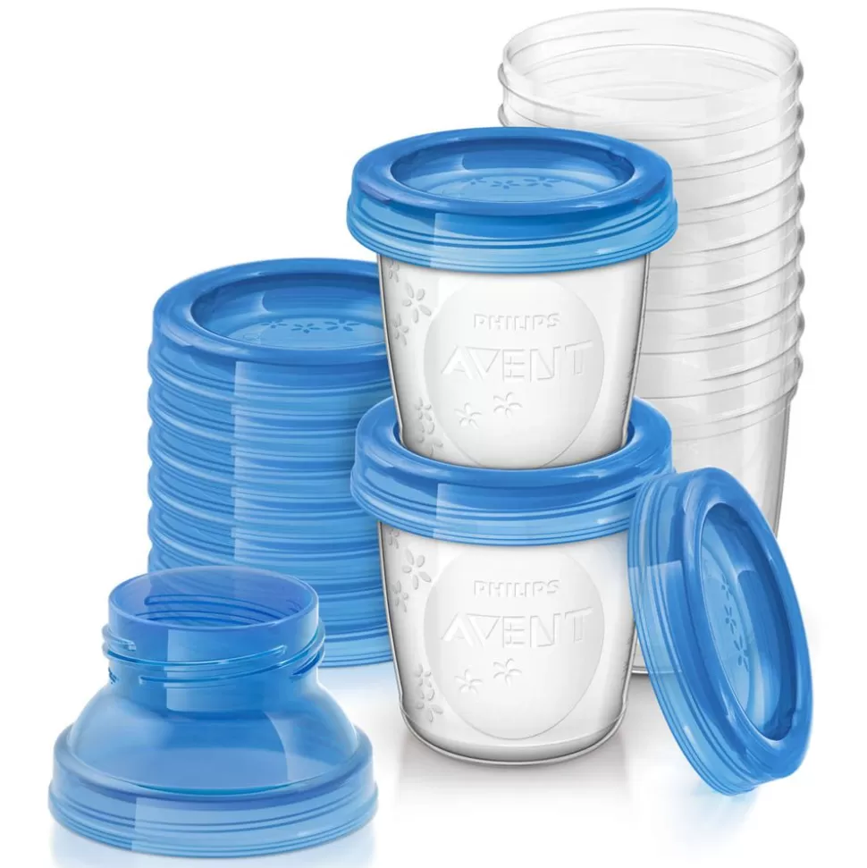 10 Pots De Conservation Pour Lait Maternel Scf618/10 | Philips Avent Best Sale