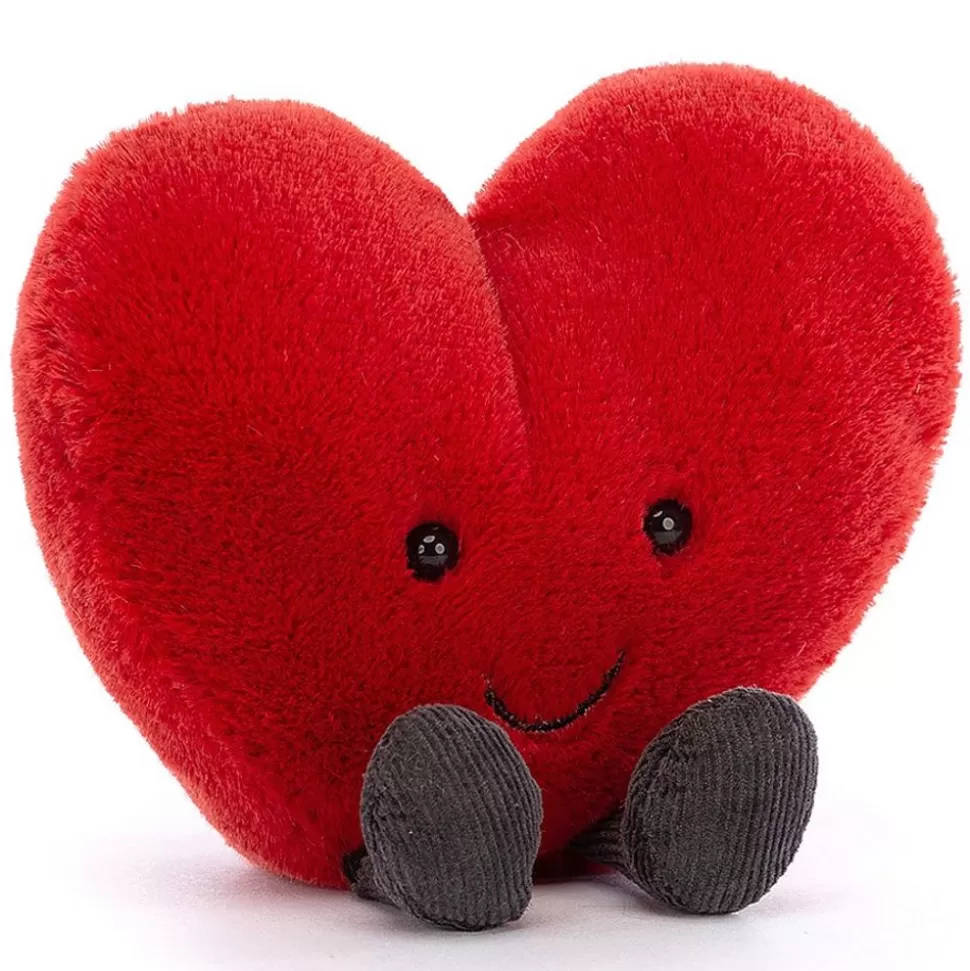 Amuseable Red Heart - Small | Jellycat Outlet