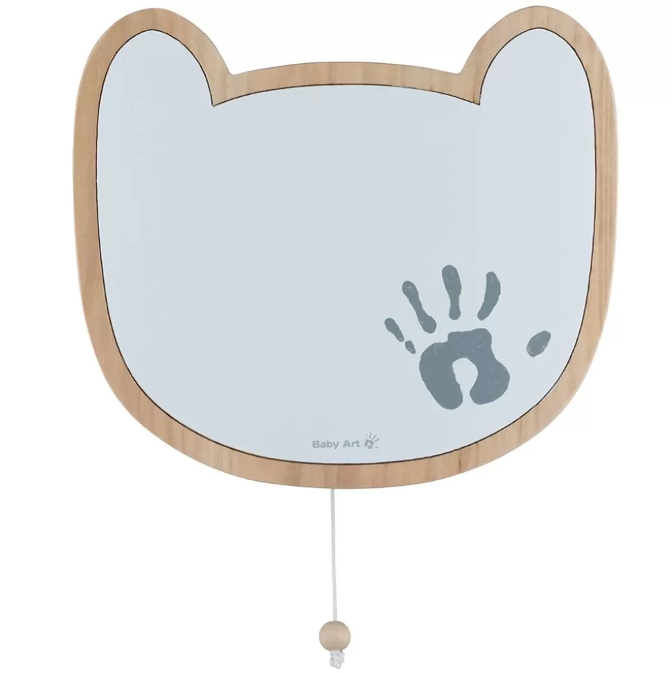 Applique Musicale Ours Empreinte - Blanc | Baby Art Sale