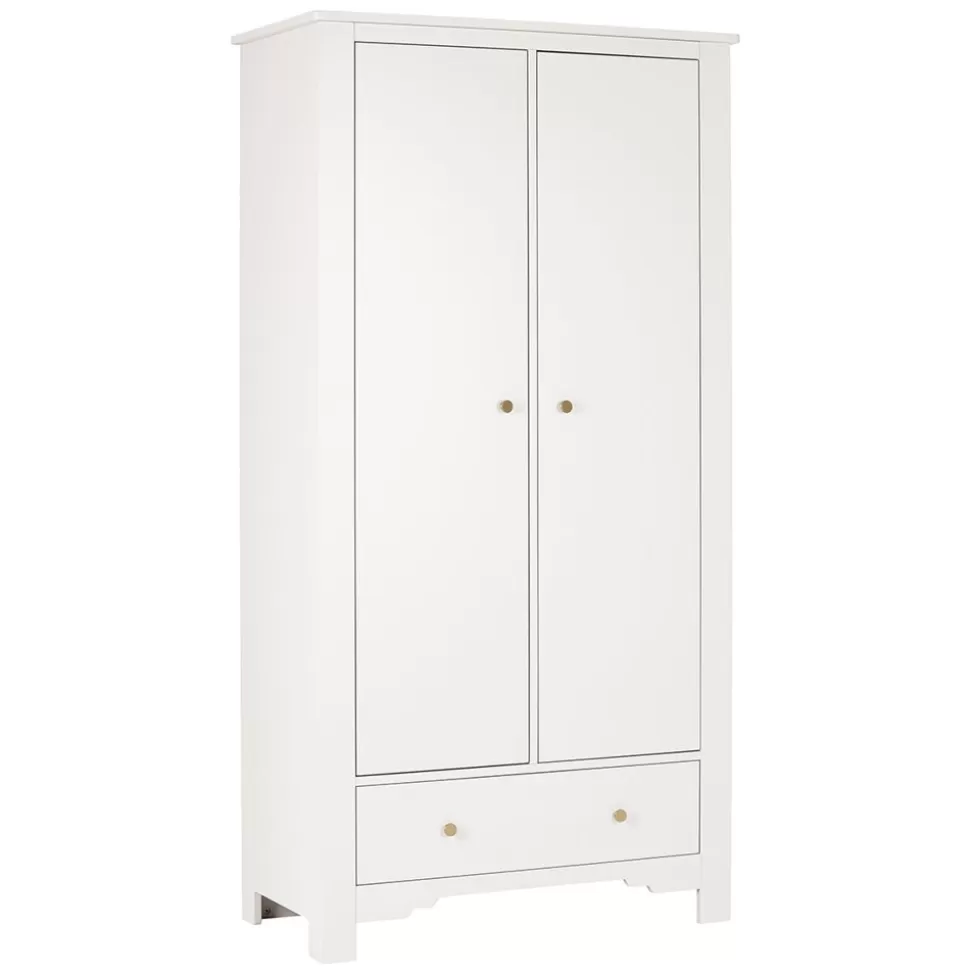 Armoire 2 Portes Montmartre - Blanc | Maison Charlotte Best Sale