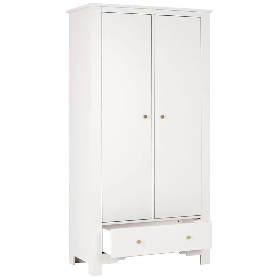 Armoire 2 Portes Montmartre - Blanc | Maison Charlotte Best Sale