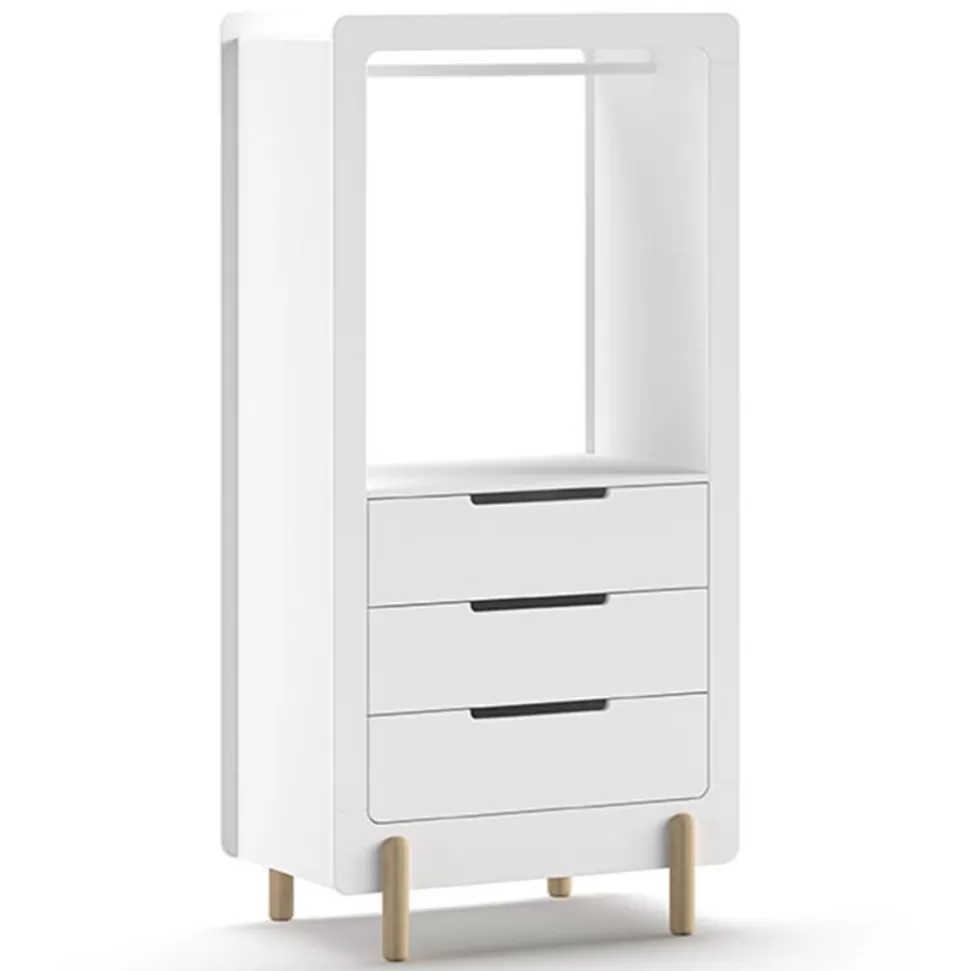 Armoire 3 Tiroirs Smile - Blanc | JAXX Flash Sale