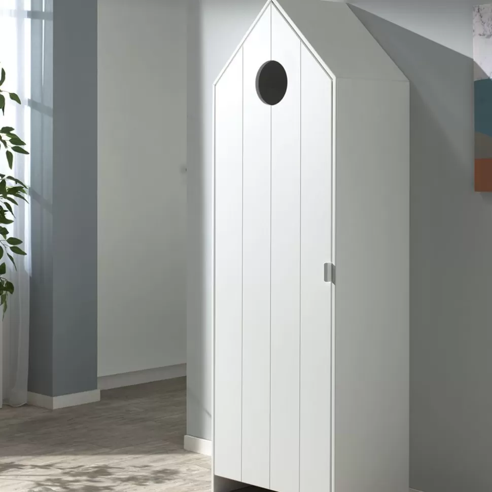 Armoire Casami 1 Porte - Blanc | VIPACK Cheap