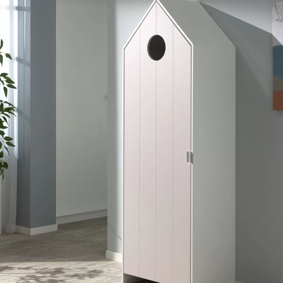 Armoire Casami 1 Porte - Rose | VIPACK Store