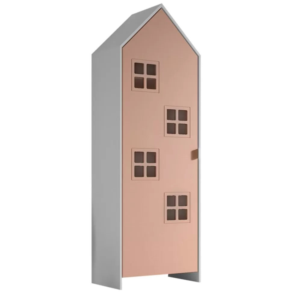 Armoire Casami Bruges 1 Porte - Comfy Pink | VIPACK Clearance