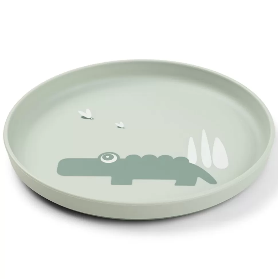 Assiette Foodie - Croco Vert | Done by Deer Discount