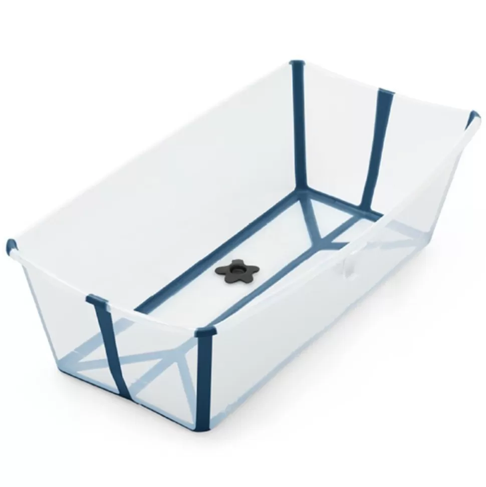 Baignoire Pliable Flexi Bath X-Large - Bleu Transparent | Stokke Sale