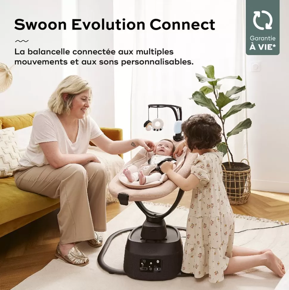 Balancelle Swoon Evolution Connect - Mocca | Babymoov Best