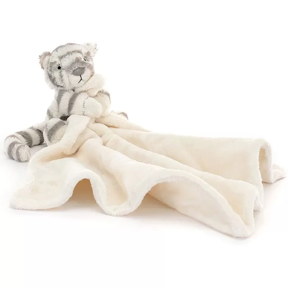 Bashful Snow Tiger Soother | Jellycat Shop