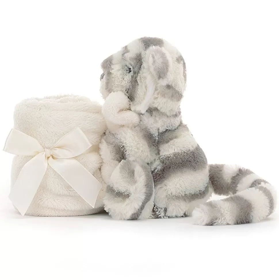 Bashful Snow Tiger Soother | Jellycat Shop