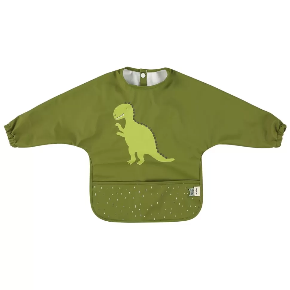 Bavoir A Manches Impermeable - Mr. Dino | Trixie Baby Store