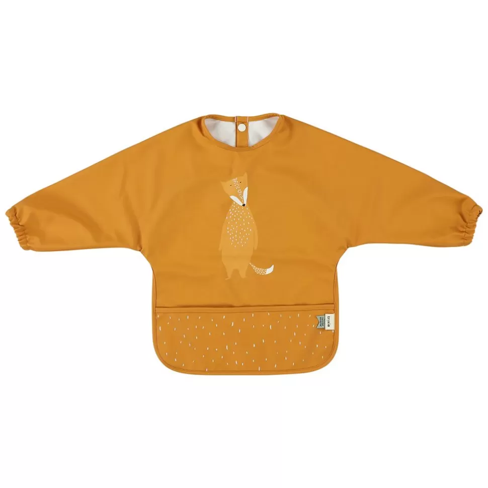 Bavoir A Manches Impermeable - Mr. Fox | Trixie Baby Store