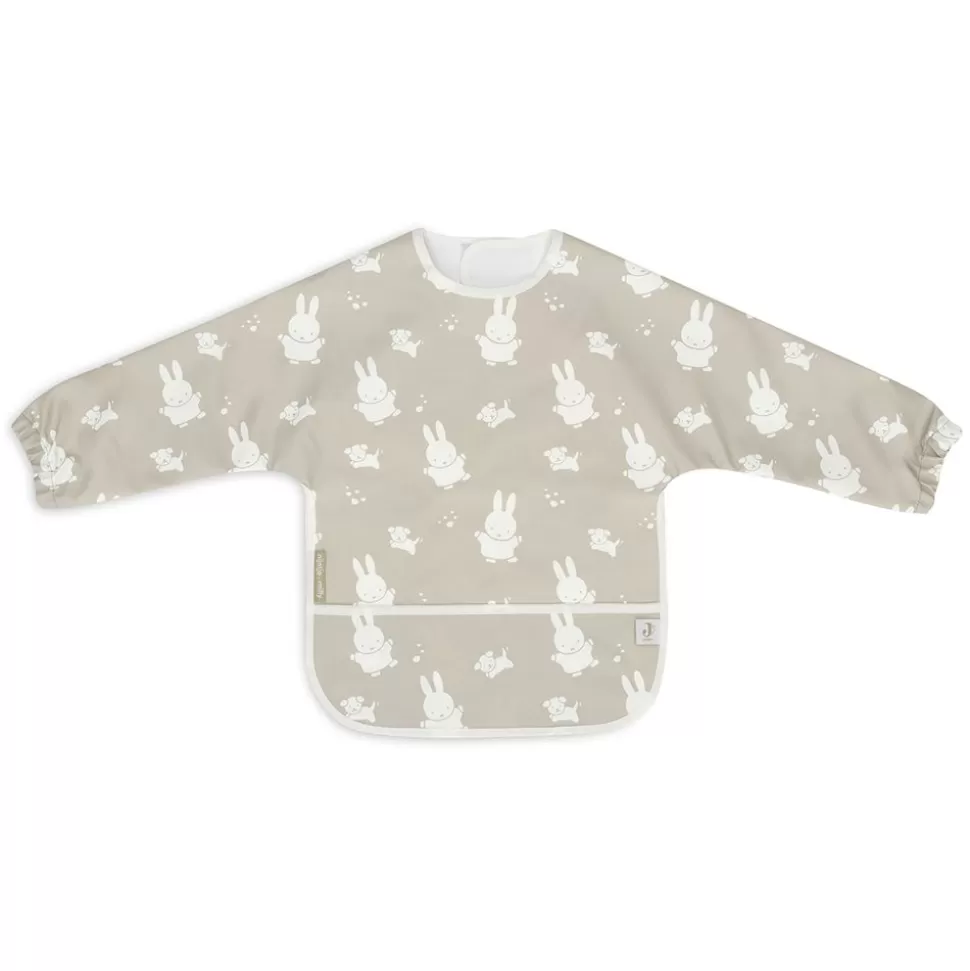 Bavoir Avec Manches Happy Miffy - Olive Green | Jollein Online