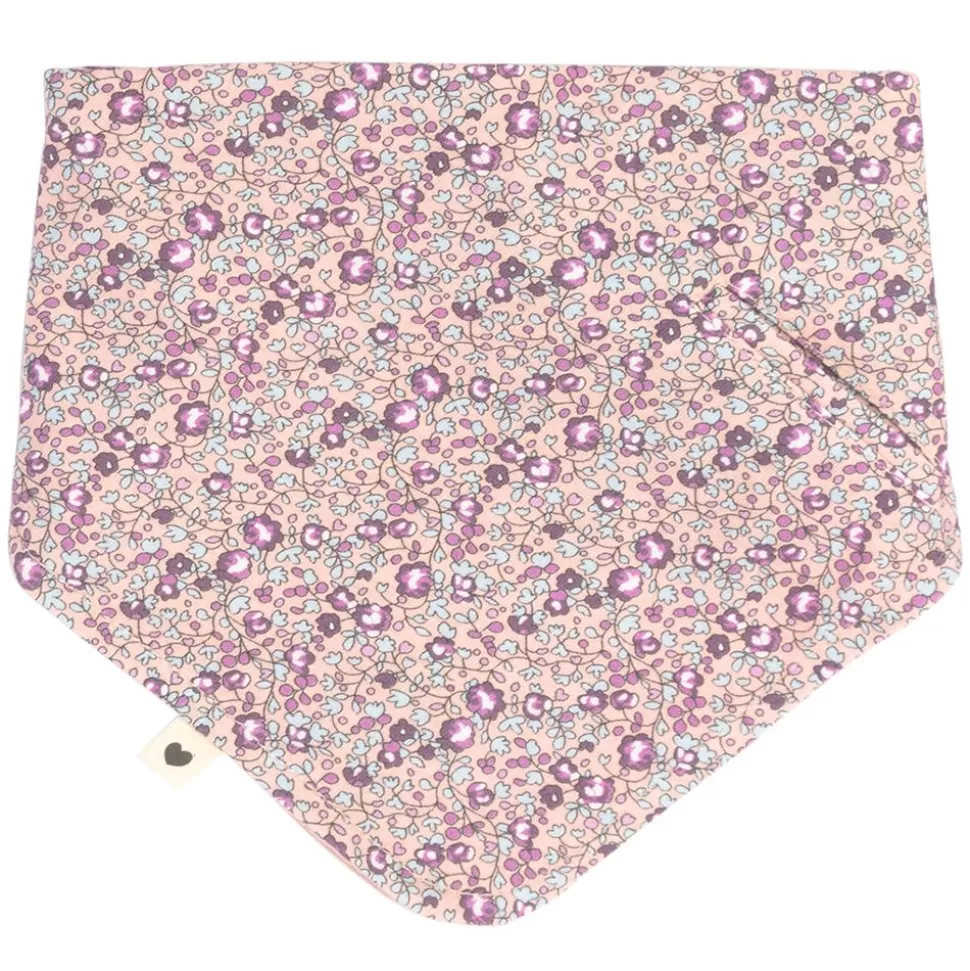 Bavoir Bandana X Liberty - Eloise Blush | Bibs Hot