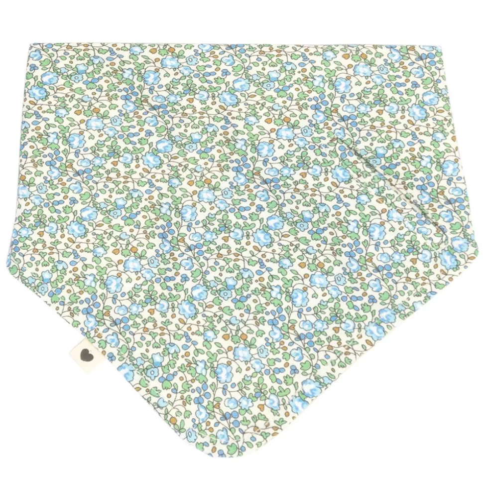 Bavoir Bandana X Liberty - Eloise Ivory | Bibs Clearance