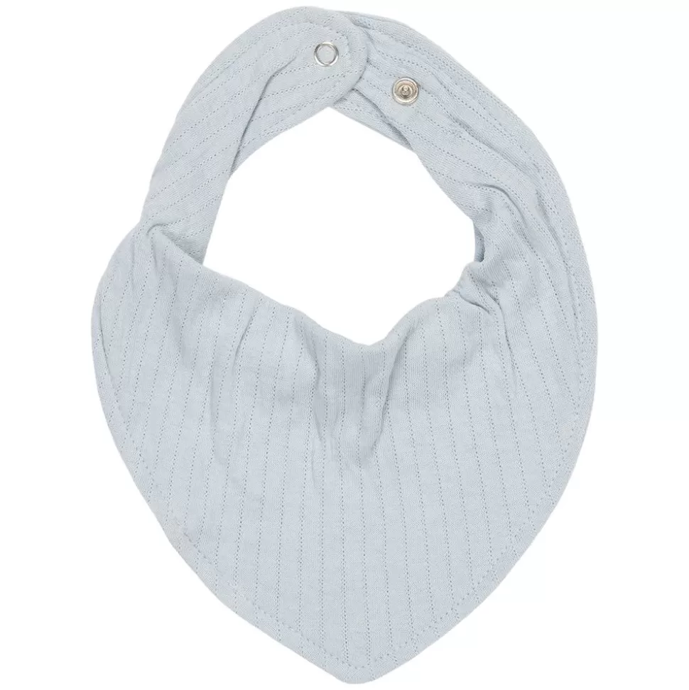 Bavoir Bandana Pure - Soft Blue | Little Dutch Fashion