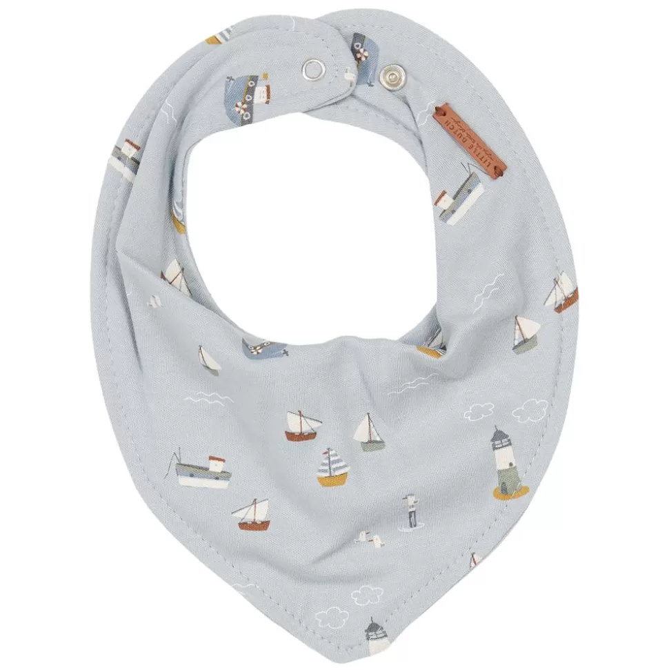 Bavoir Bandana Sailors Bay - Blue | Little Dutch Store