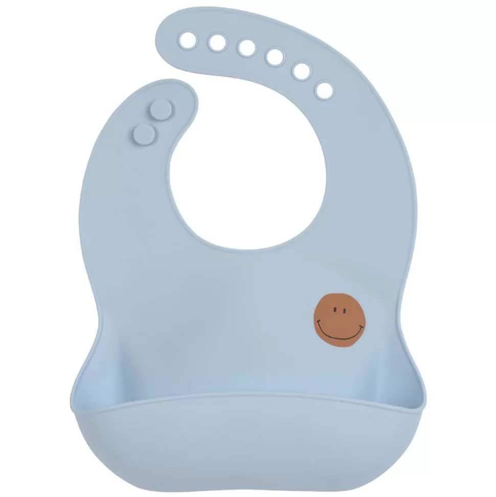 Bavoir En Silicone Happy Rascals - Smile | LÄSSIG Discount