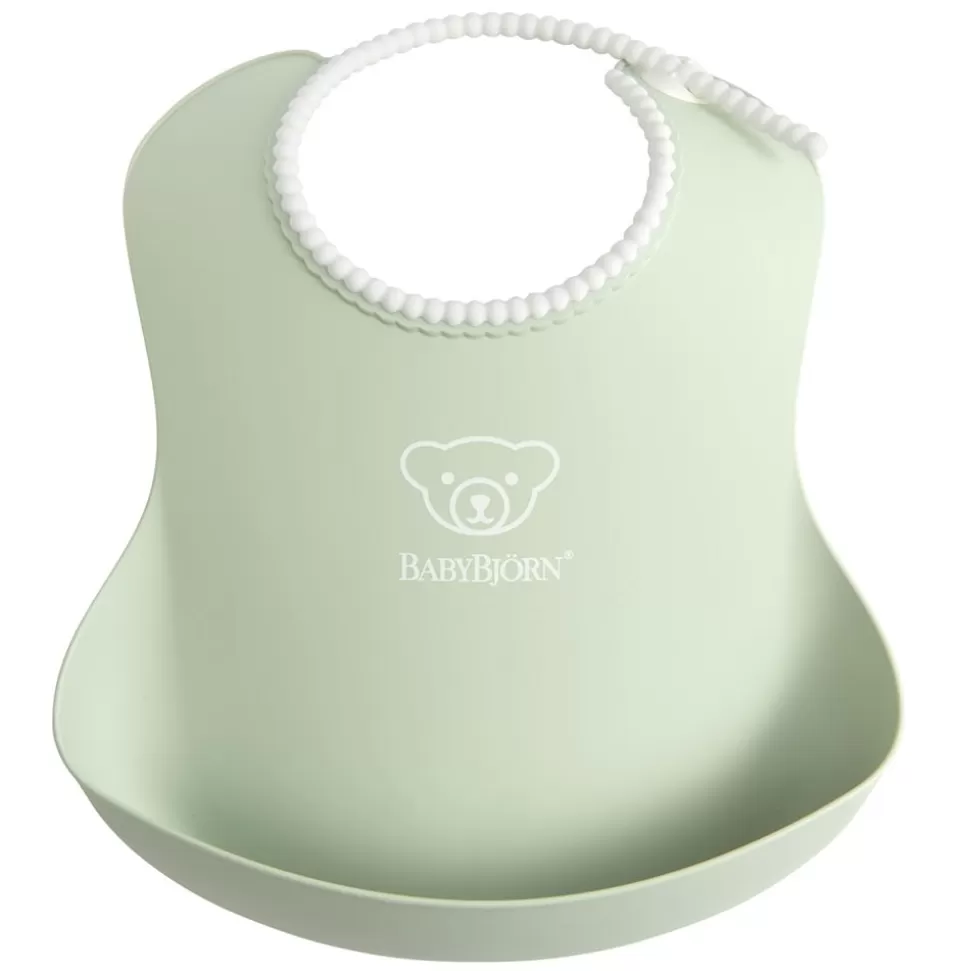 Bavoir Souple - Vert Pastel | BabyBjörn Discount