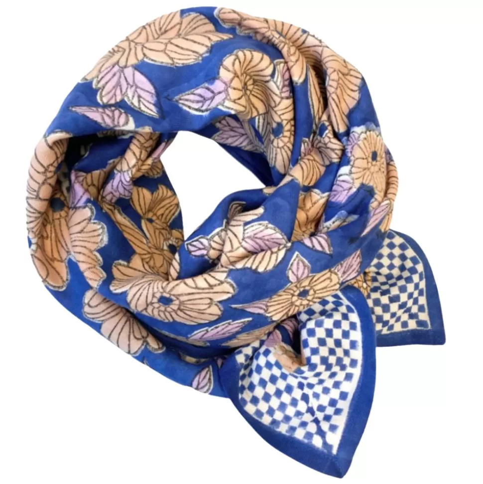 Big Foulard Latika Bloom - Bleu Klein | Apaches Discount