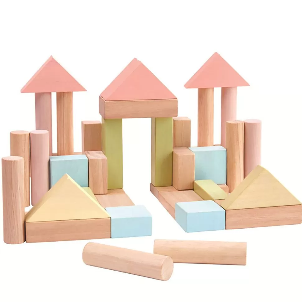 Blocs De Construction - Pastel | PLAN TOYS Outlet