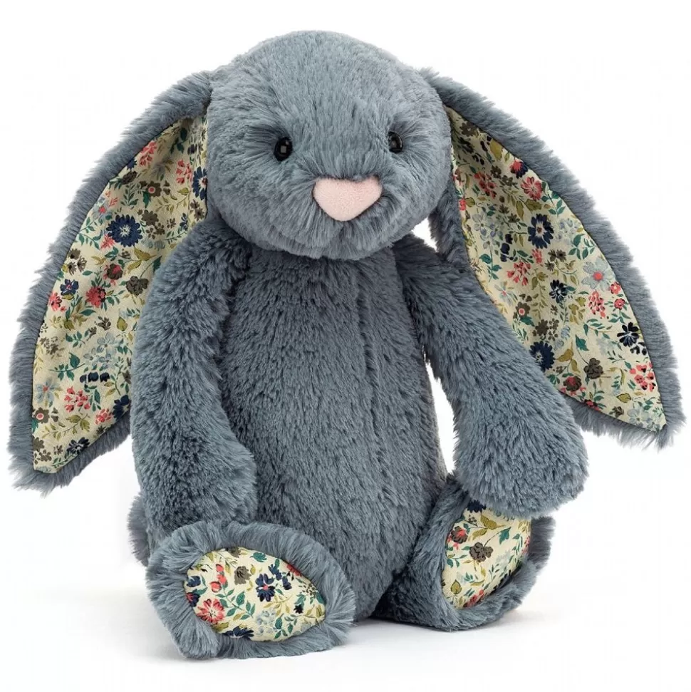 Blossom Dusky Blue Bunny - Medium | Jellycat Clearance