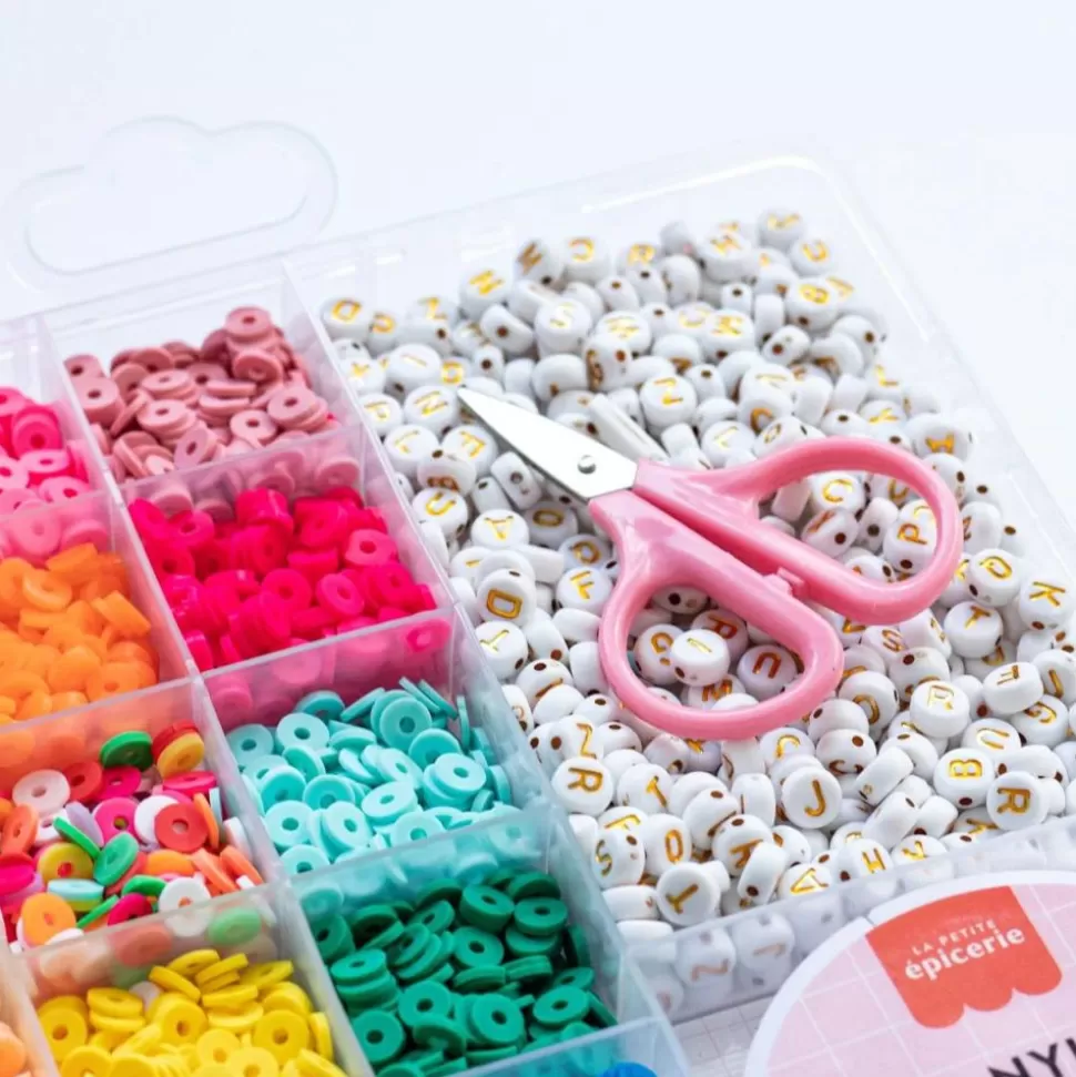 Boite De 16 Couleurs De Perles Heishi - Pop | La Petite Epicerie Discount