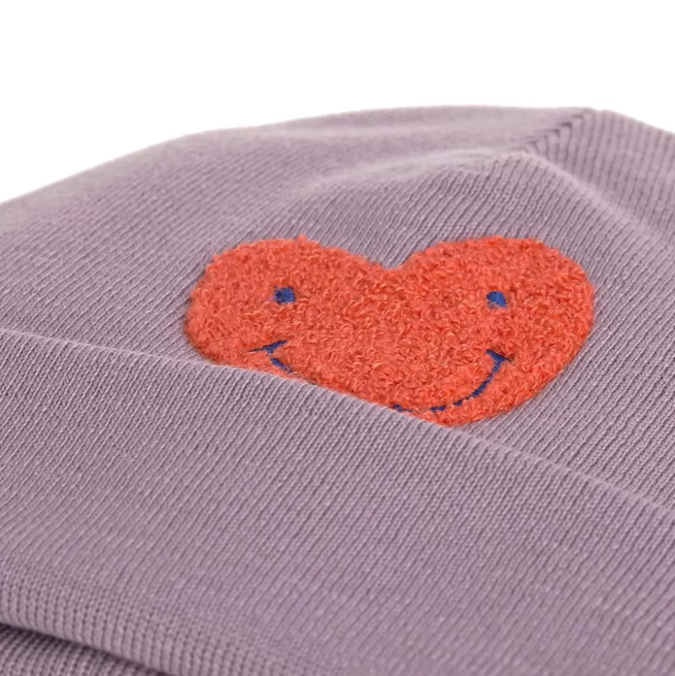 Bonnet Little Gang Coeur Lavande - 1/3 Ans | LÄSSIG Cheap