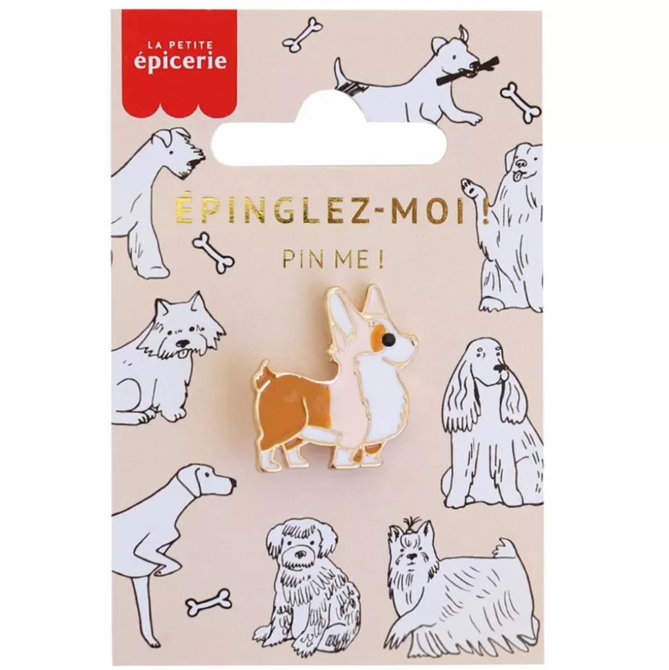 Broche Pin'S Emaille - Corgi | La Petite Epicerie Outlet