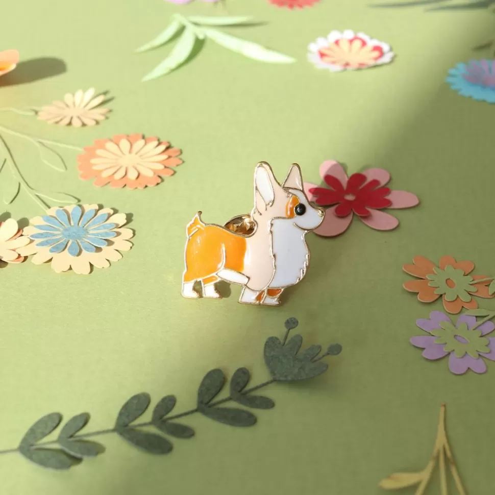 Broche Pin'S Emaille - Corgi | La Petite Epicerie Outlet