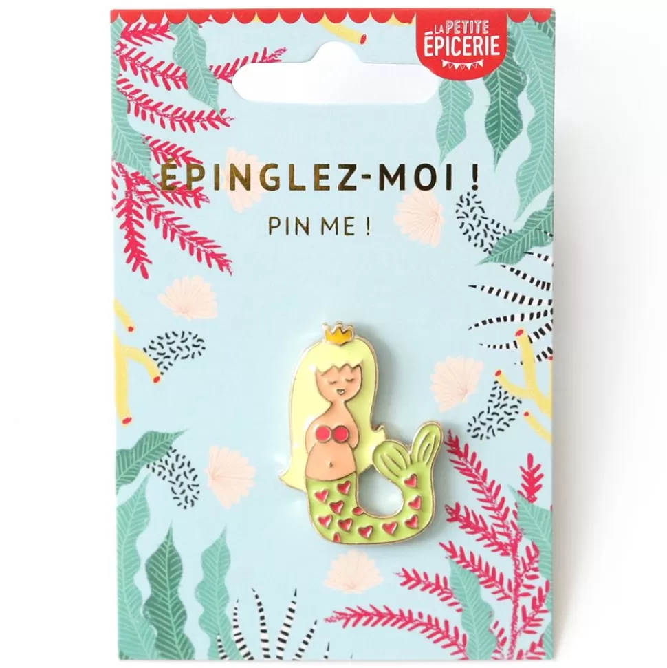 Broche Pin'S Emaille - Sirene | La Petite Epicerie Clearance