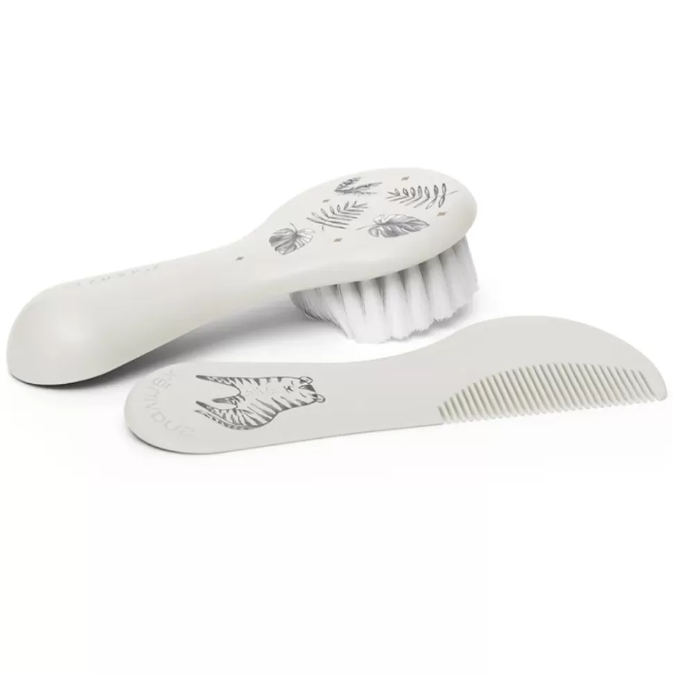 Brosse Et Peigne Hygge Baby - Gris | Suavinex Clearance