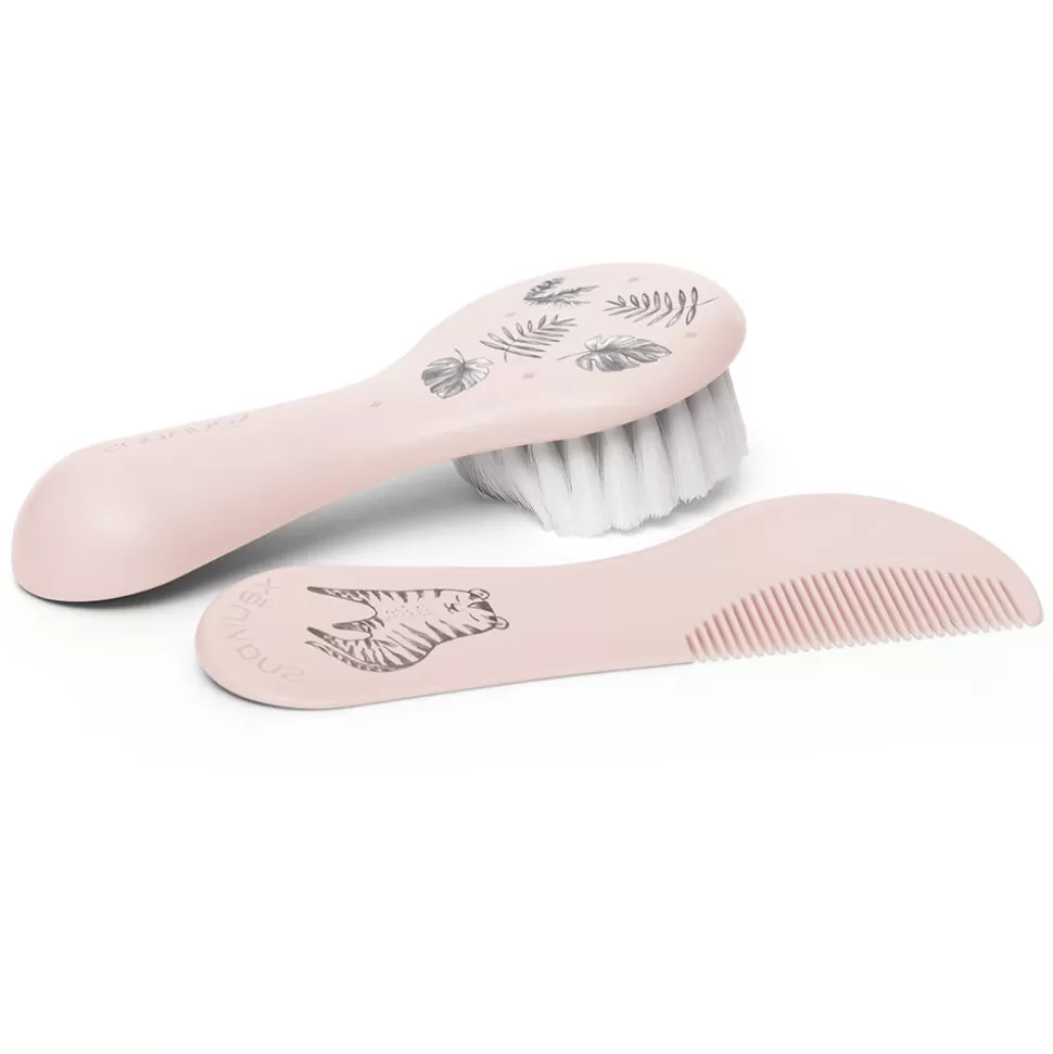 Brosse Et Peigne Hygge Baby - Rose | Suavinex Online