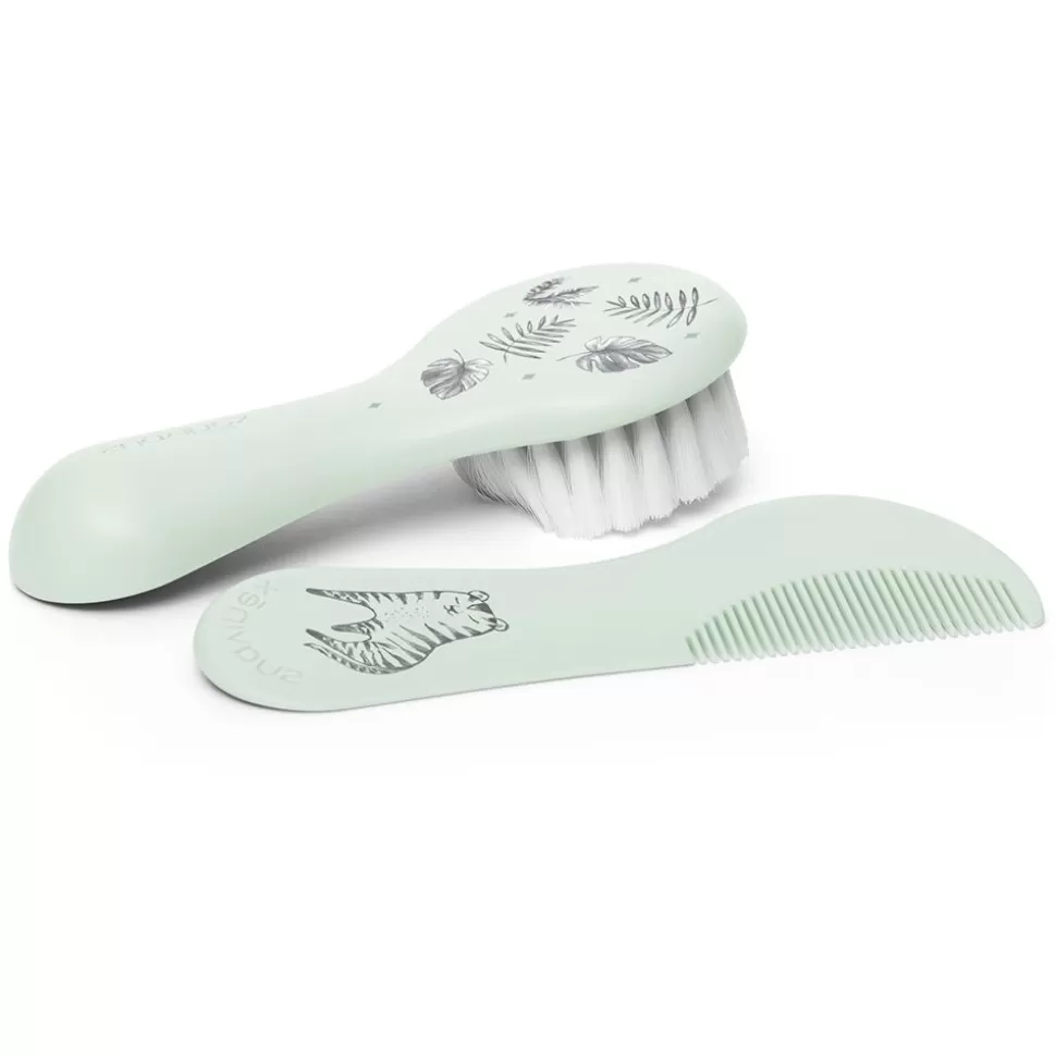 Brosse Et Peigne Hygge Baby - Vert | Suavinex Cheap