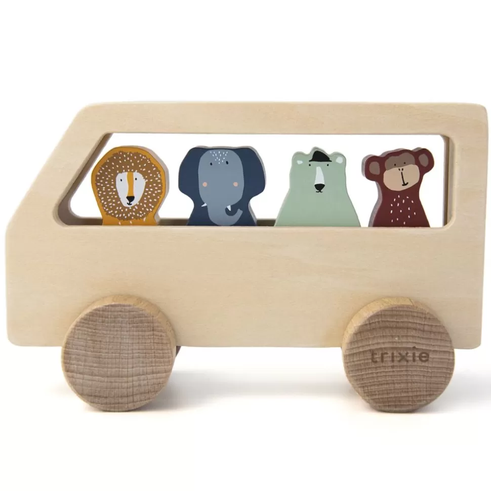 Bus En Bois Animaux | Trixie Baby Store