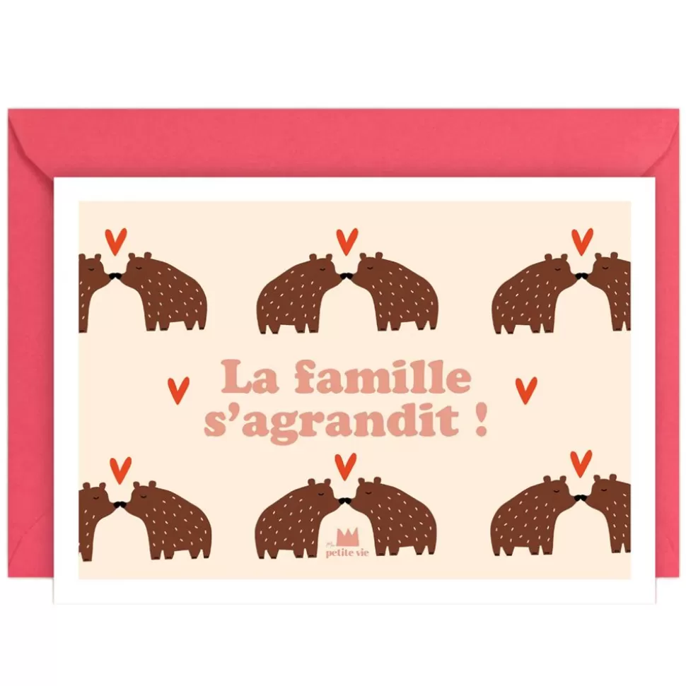 Carte La Famille S'Agrandit | Ma petite vie Fashion