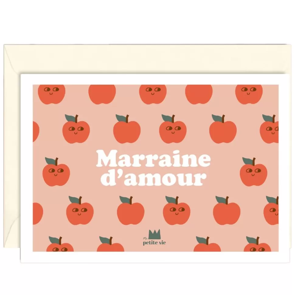 Carte Marraine D'Amour | Ma petite vie Best Sale