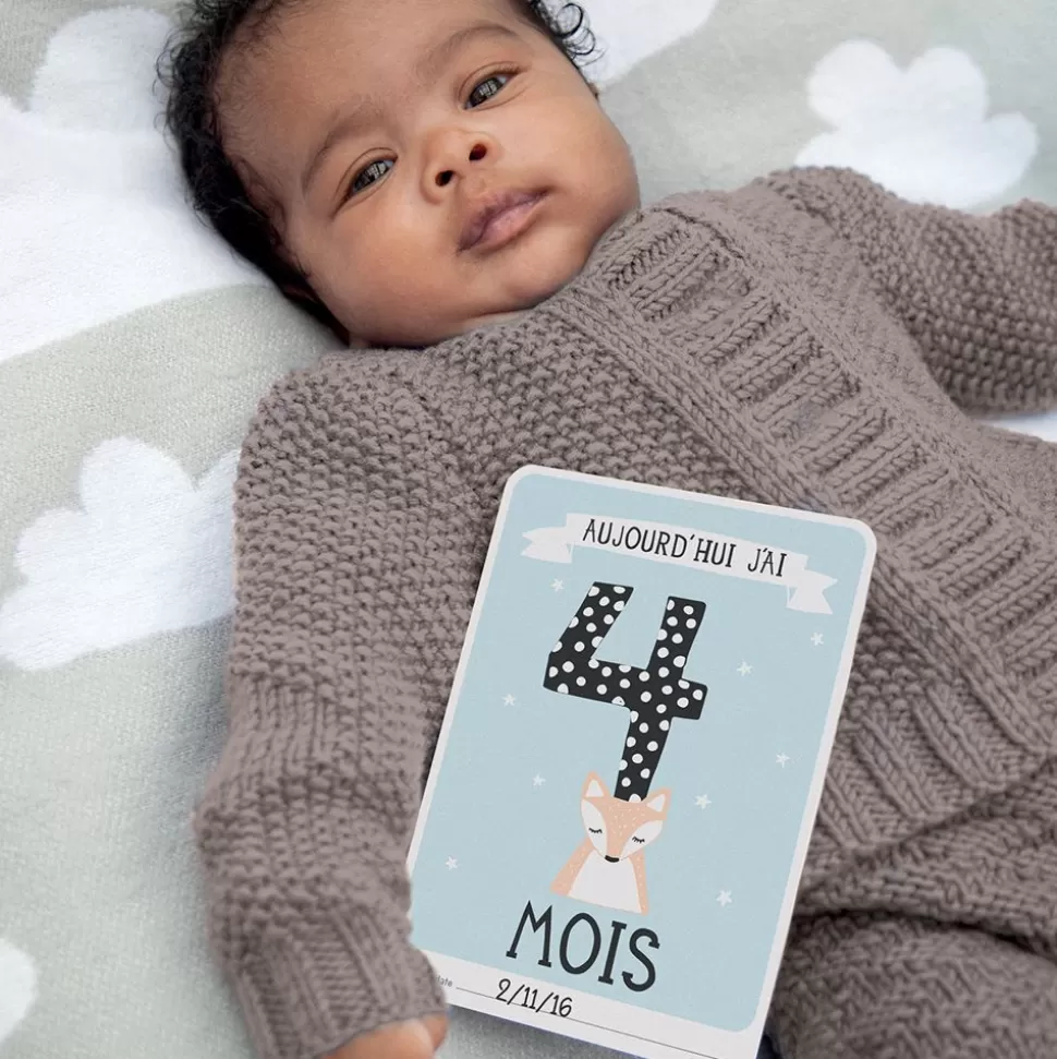 Cartes Ma Premiere Annee En Photos - Over The Moon | Milestone Fashion