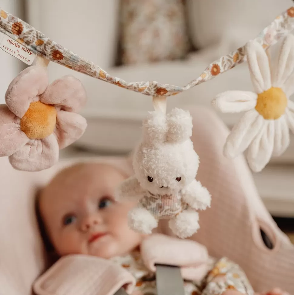 Chaine D'Activites Pour Poussette Miffy Vintage - Little Flowers | Little Dutch Fashion