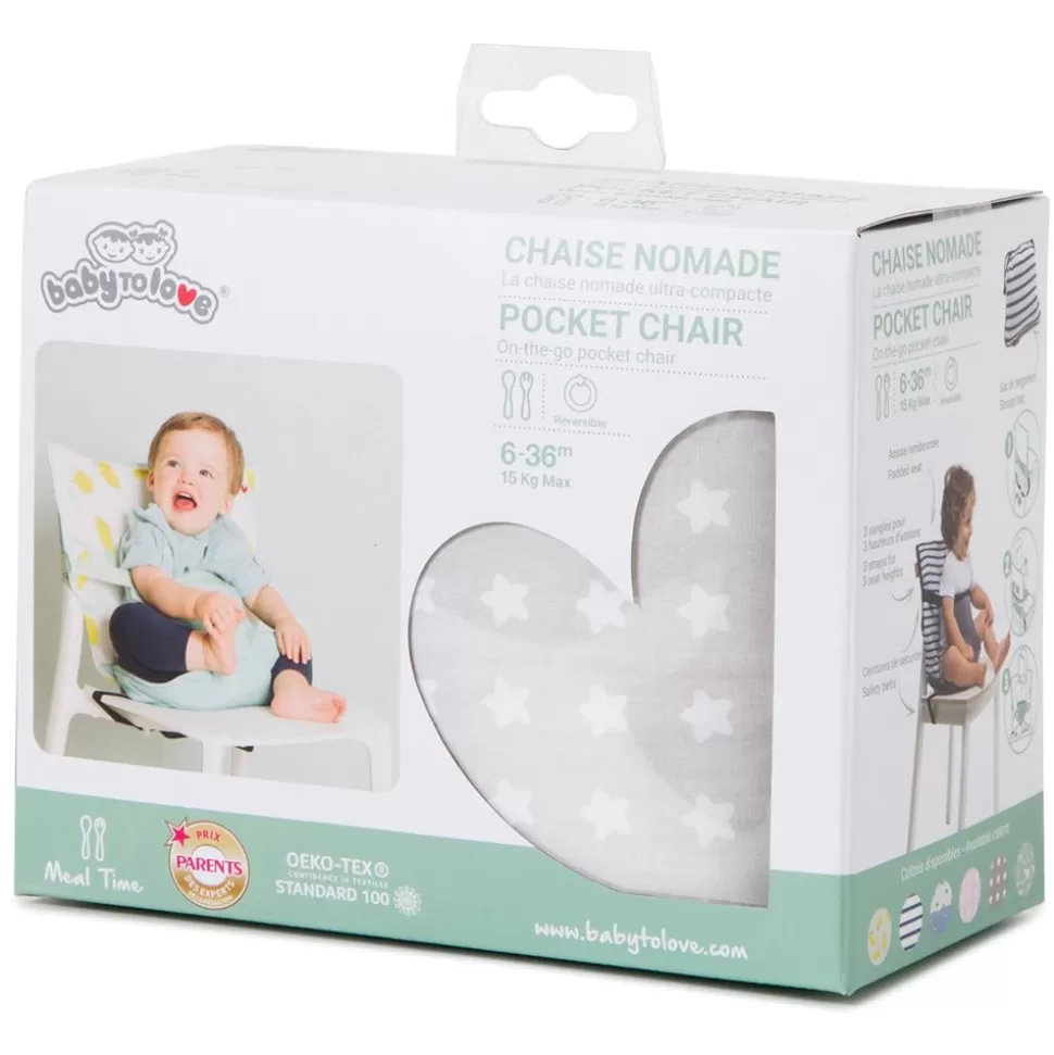 Chaise Nomade - White Stars | BabyToLove Hot