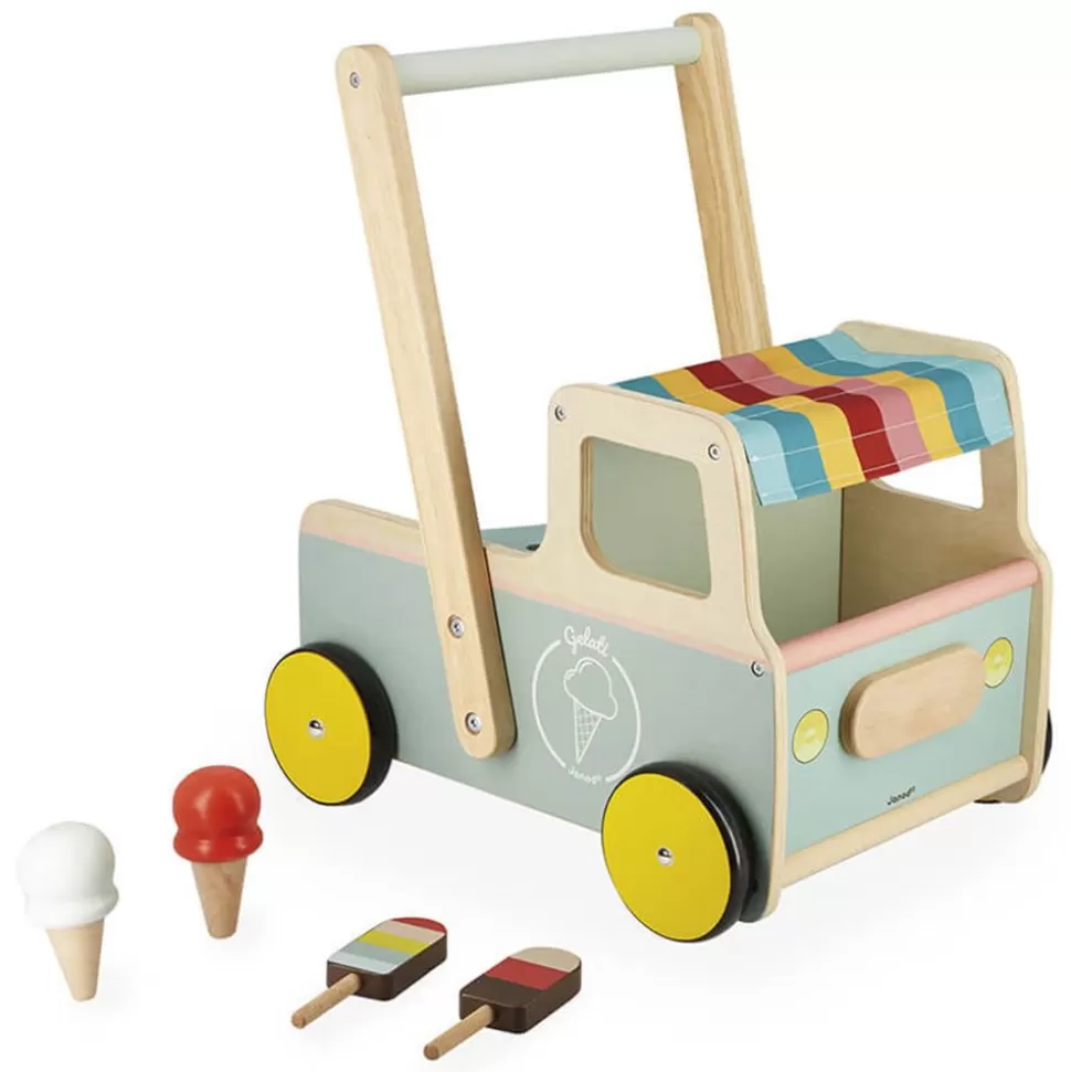 Chariot De Marche Marchand De Glaces | Janod Cheap