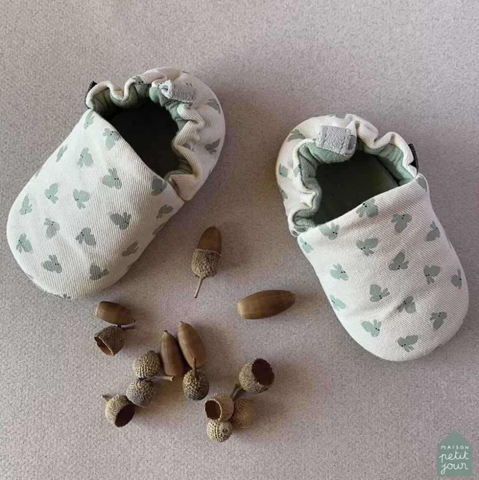 Chaussons En Coton - Les Lapins | Maison Petit Jour Sale