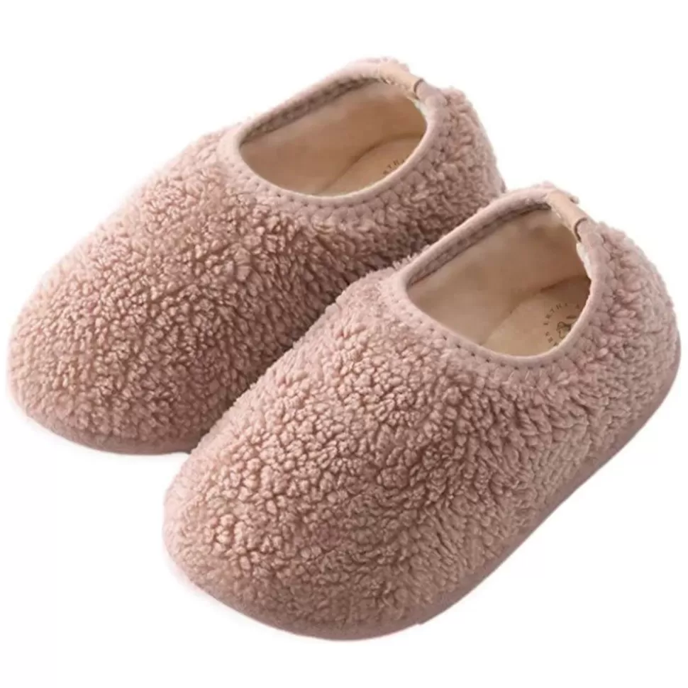 Chaussons Moumoute Corail - 23/24 | Mrs. Ertha Store