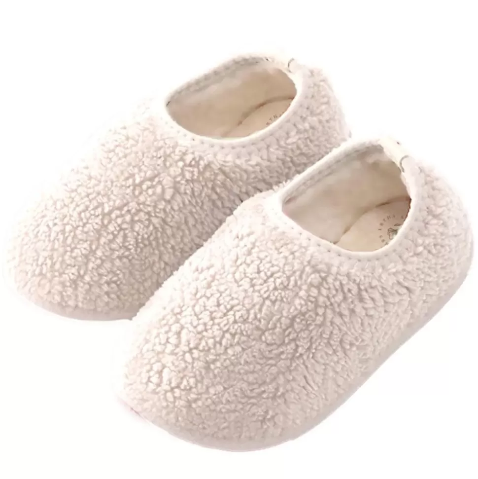 Chaussons Moumoute Vanille - 27/28 | Mrs. Ertha New