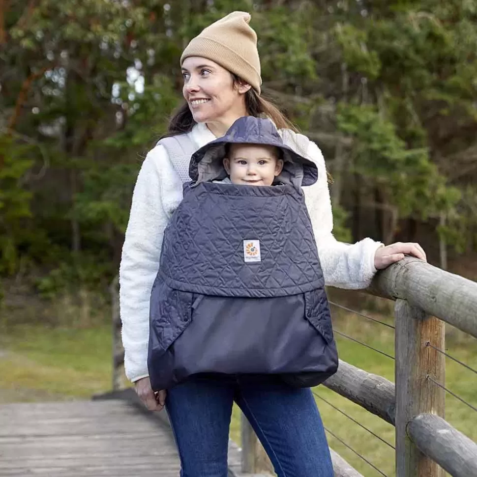 Cocon Hiver - Gris Charbon | Ergobaby Clearance