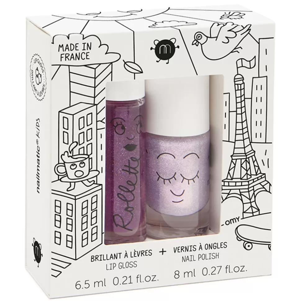 Coffret Vernis A Ongles Biosource Et Brillant A Levres - Lovely City | Nailmatic Discount