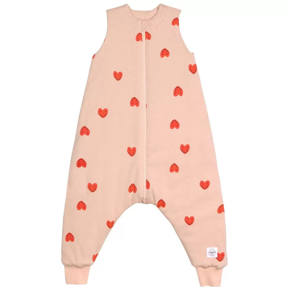 Combinaison Pour Dormir Coeur Rose Peche - 2/4 Ans | LÄSSIG Best