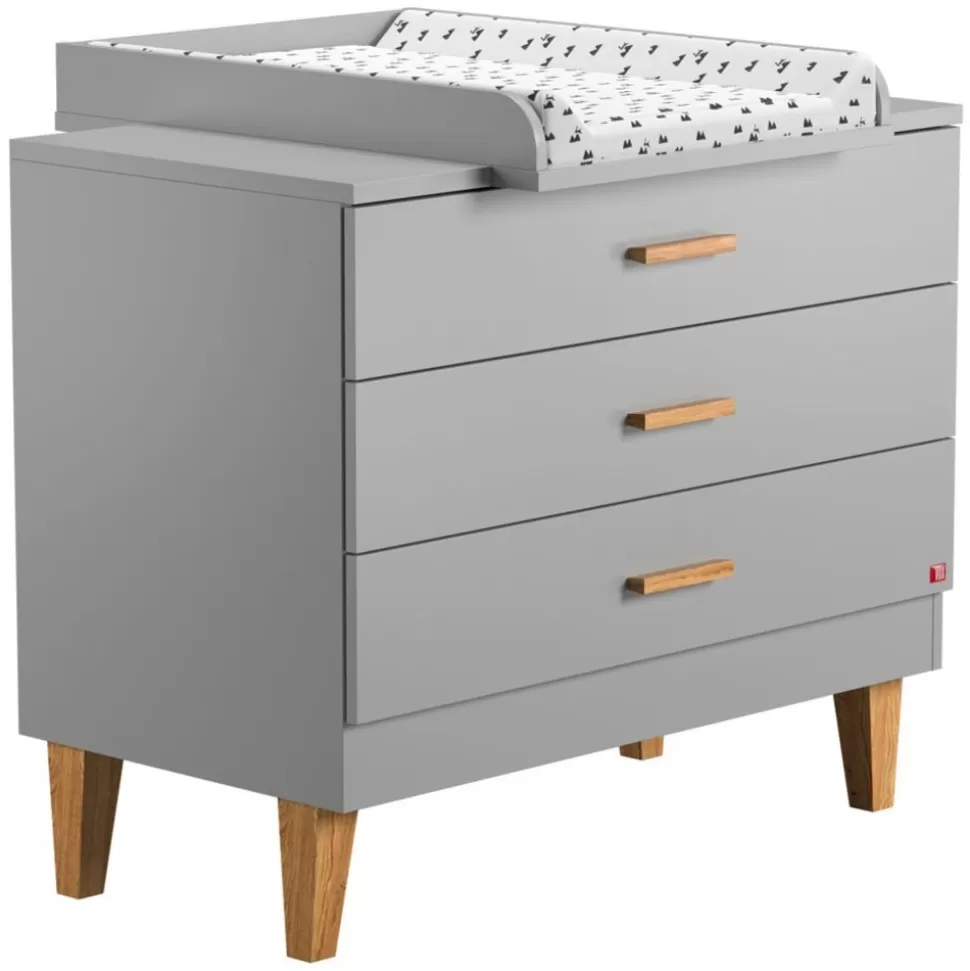 Commode Et Plan A Langer Lounge - Gris | Vox Meubles Cheap