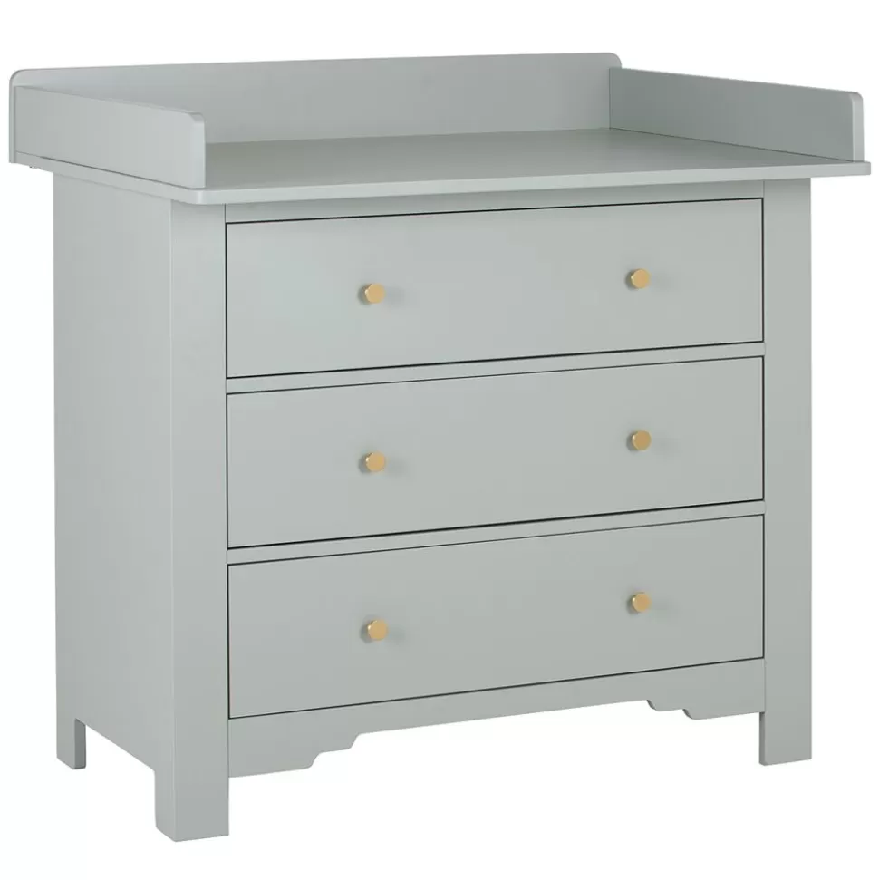 Commode Et Plan A Langer Montmartre - Vert Sauge | Maison Charlotte Discount