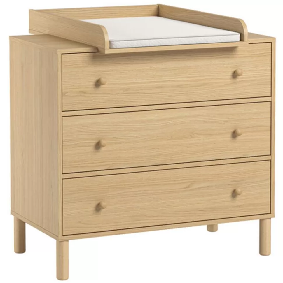 Commode Et Plan A Langer Tela - Bois | Vox Meubles Outlet